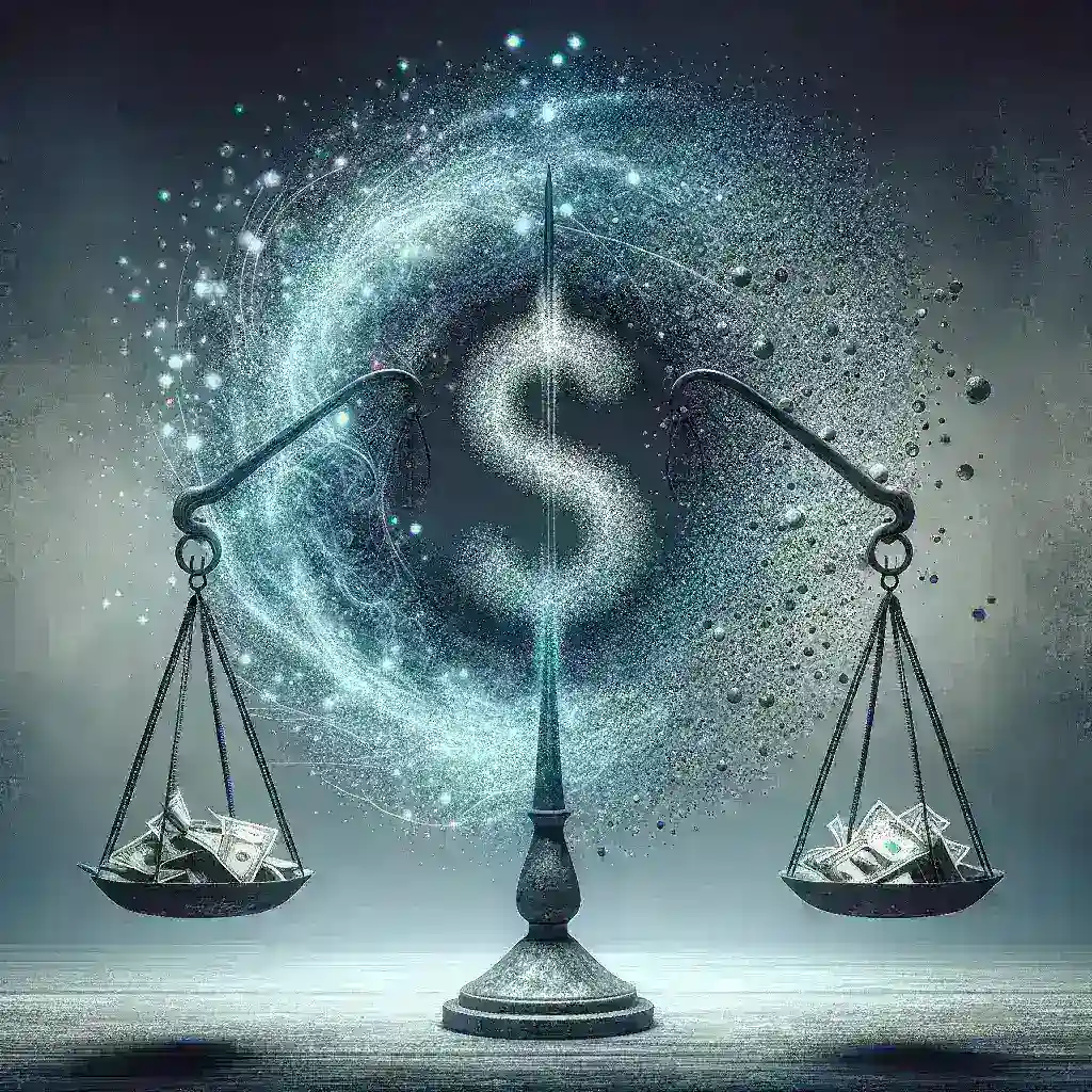 "Gráfico ilustrativo sobre malversación fiscal en proyectos cuánticos, mostrando conexiones entre la corrupción y la rendición de cuentas en la investigación científica."